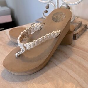 ROXY Platform w/ Braided Strap Womens Sandal Size 8.5